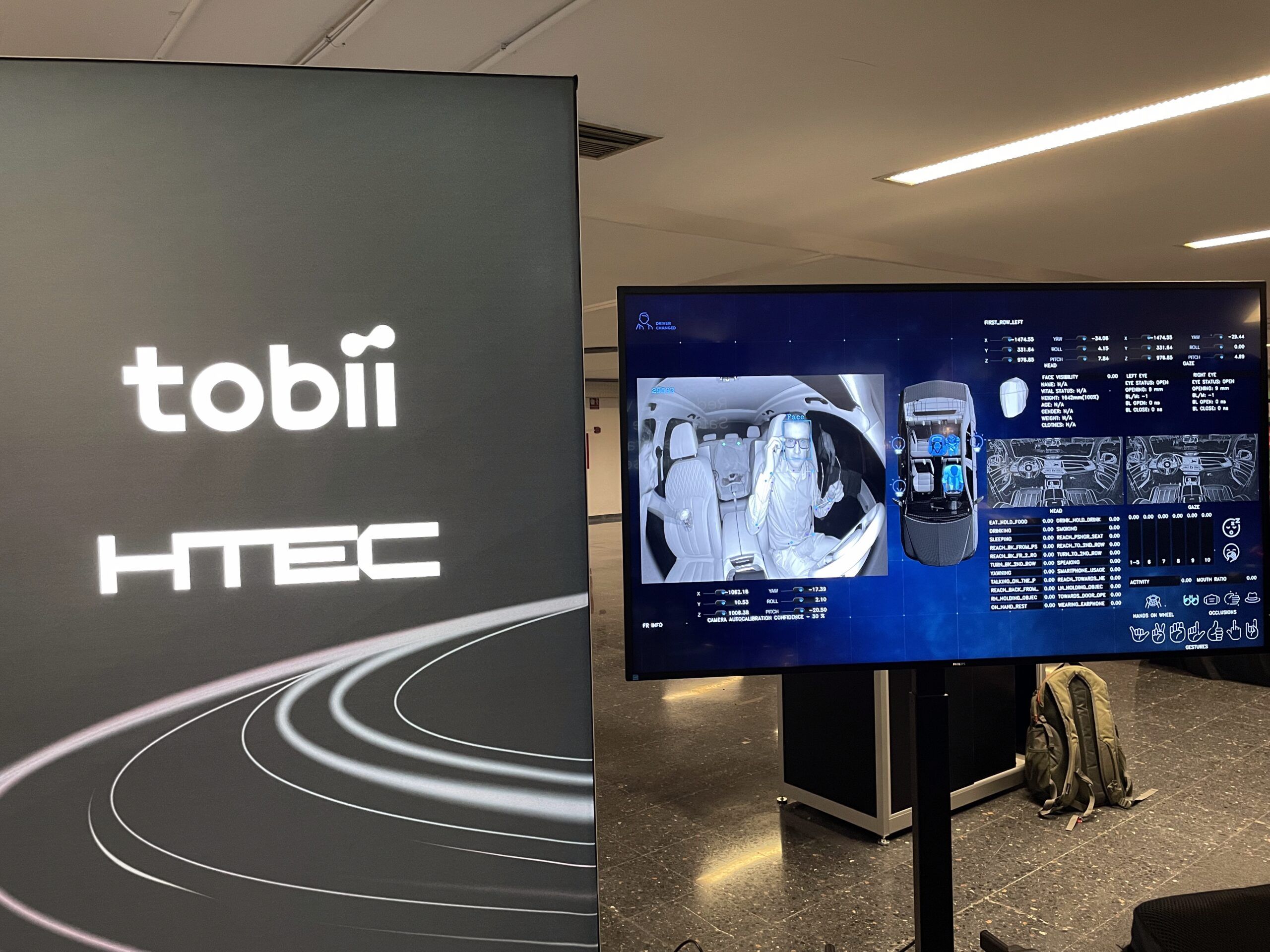 HTEC and Tobii partner to advance in-cabin safety: A new era of intelligent interior sensing