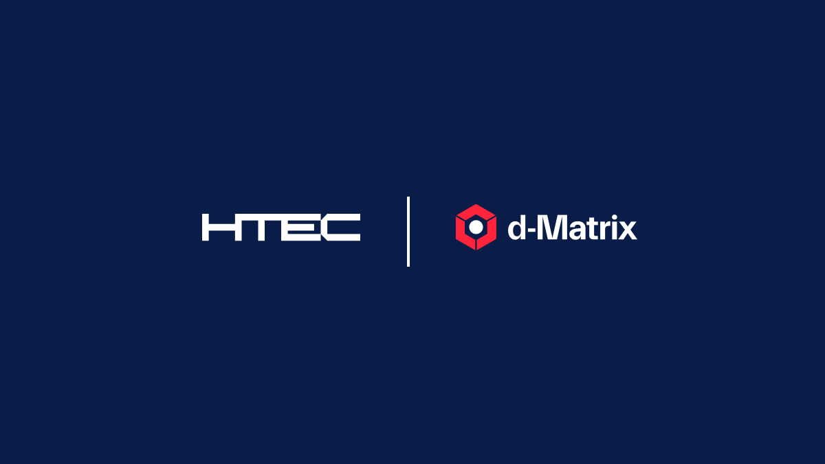 HTEC to support hardware startup d-Matrix in developing a platform for AI inference